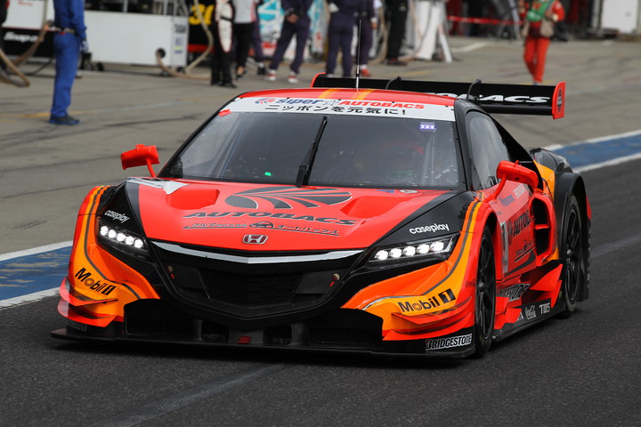 フリー走行: GT500クラストップタイムはヴィンタントニオ・リウッツィ／松浦孝亮組（ARTA NSX CONCEPT-GT）