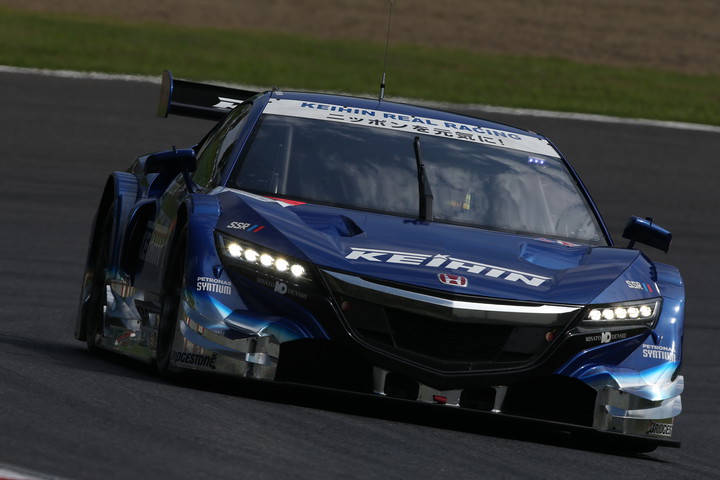 公式練習: GT500クラス3位は塚越広大／金石年弘組（KEIHIN NSX CONCEPT-GT）