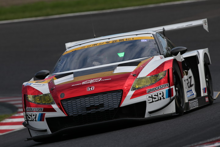 GT300クラス予選2位は中山友貴／野尻智紀／道上龍組（MUGEN CR-Z GT）