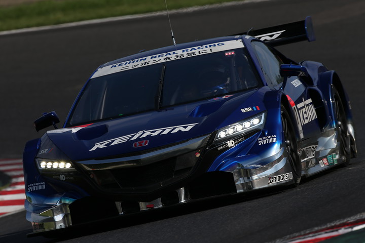 GT500クラス予選2位は塚越広大／金石年弘組（KEIHIN NSX CONCEPT-GT）