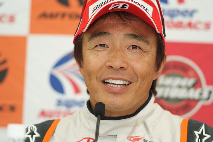 予選記者会見: GT300クラスポールポジションの高木真一（ARTA CR-Z GT）