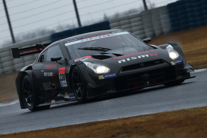 合同テスト: GT500:ニッサンGT-R開発車両