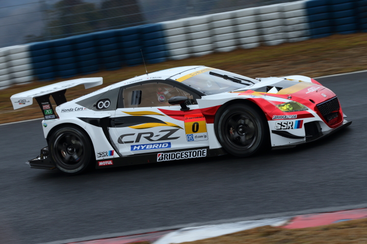 合同テスト: GT300:MUGEN CR-Z GT