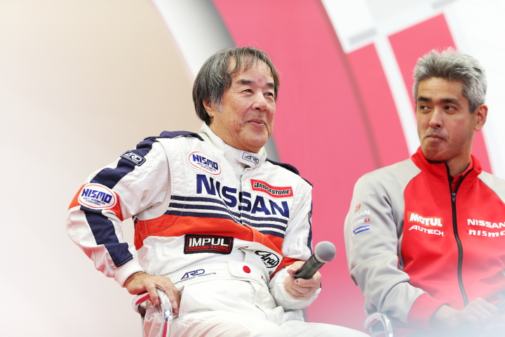 チームインパル監督・星野一義氏とNISMO監督・鈴木豊氏