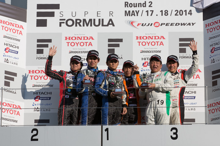 カテゴリー1の暫定表彰式