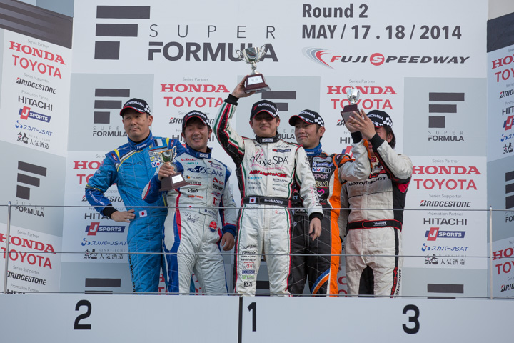 カテゴリー2の暫定表彰式