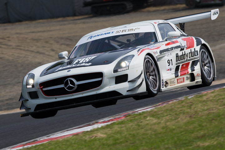 カテゴリーⅠ決勝2位は土屋武士／ラム・ユー組（BuddyClub FIST AMG SLS GT3）