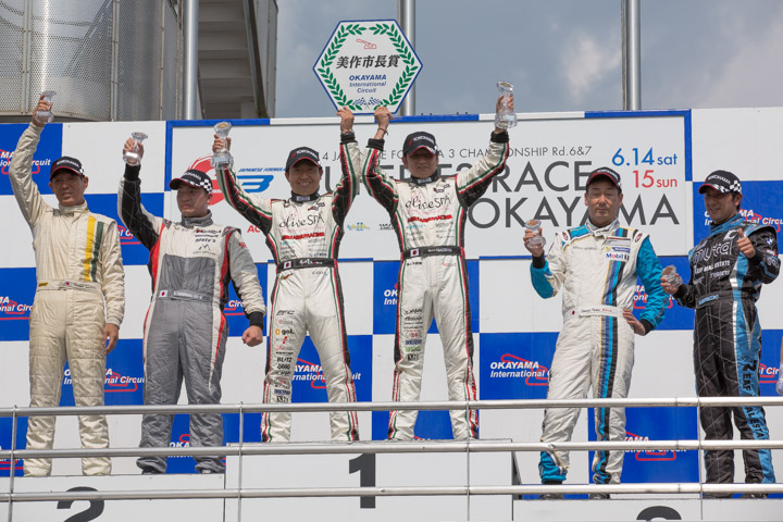 カテゴリーⅡの暫定表彰式