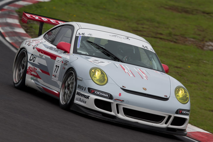 予選2位は竹内浩典／山脇大輔組（炙りや秀苑・シフト997GT3）