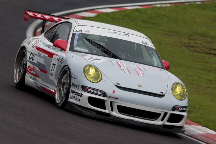 決勝3位は竹内浩典／山脇大輔組（炙りや秀苑・シフト997GT3）