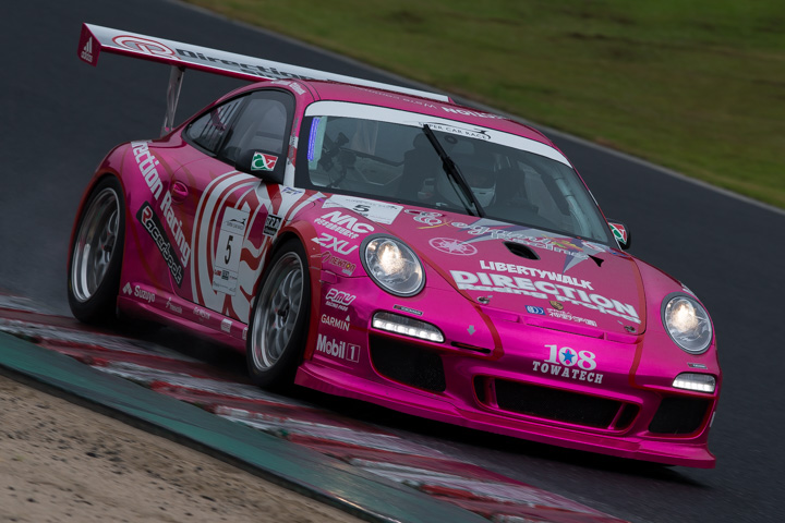 カテゴリーⅡ予選3位は白坂卓也／林学組（Liberty Walk 108 DIRECTION 997 GT3）