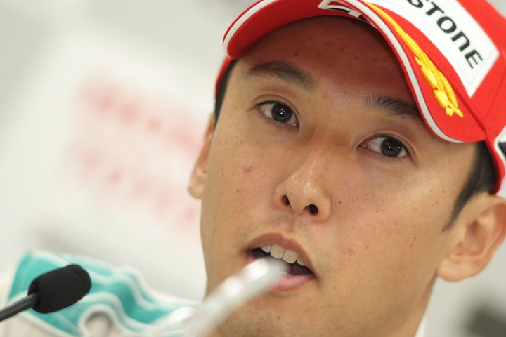 公式予選記者会見: レース1・2位、レース2・ポールポジションの中嶋一貴（トムス）
