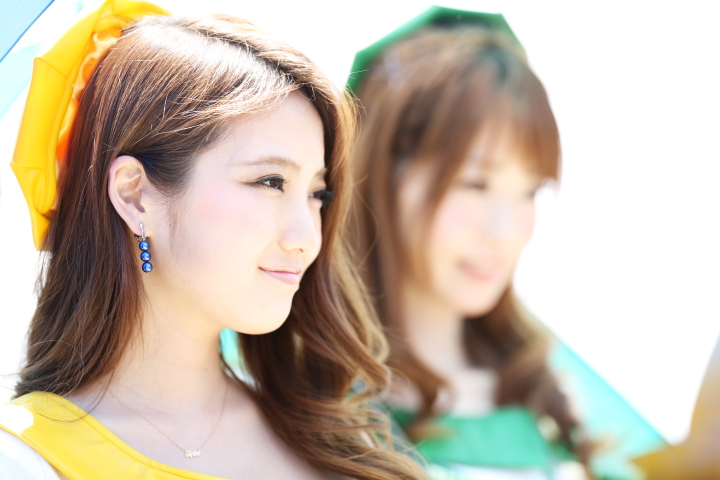 ピットウォーク: レースクイーン