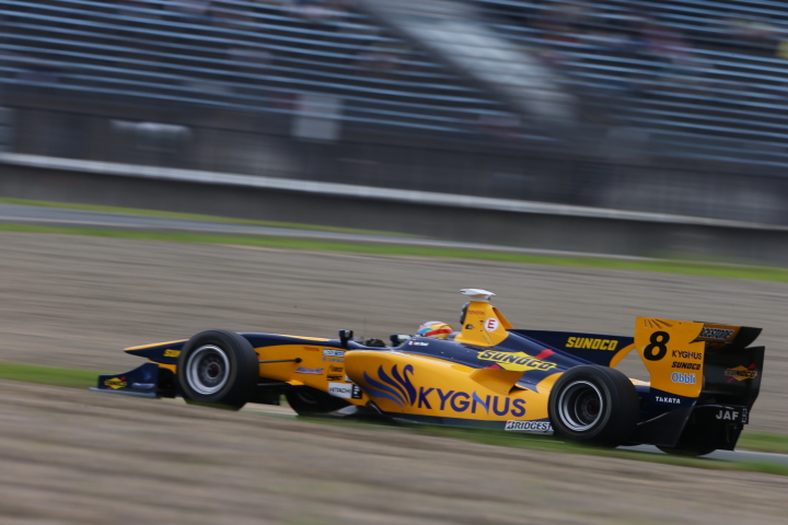 ノックアウト予選: ロイック・デュバル（KYGNUS SUNOCO Team LeMans）