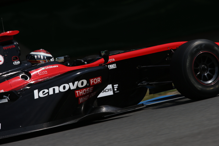 フリー走行2回目: ジョアオ・パオロ・デ・オリベイラ（Lenovo TEAM IMPUL）