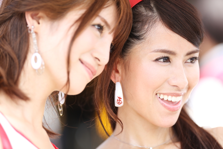 ピットウォーク: レースクイーン