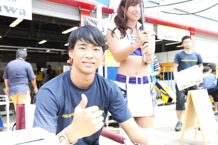 ピットウォーク: 平川亮（KYGNUS SUNOCO Team LeMans）