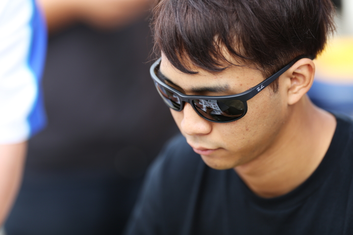 ピットウォーク: かなり怪しい平川亮（KYGNUS SUNOCO Team LeMans）