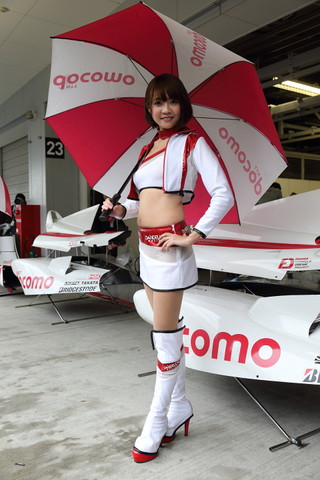 ピットウォーク: レースクイーン