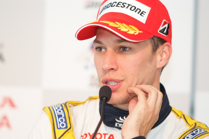 決勝レース1記者会見: 3位のロイック・デュバル（ルマン）