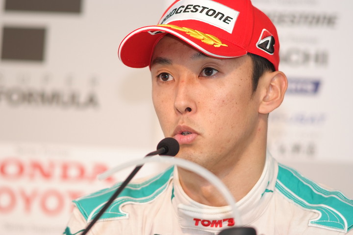 レース2決勝記者会見: 3位の中嶋一貴（トムス）