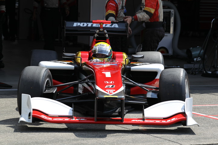 フリー走行2回目: 3位は山本尚貴（TEAM 無限）