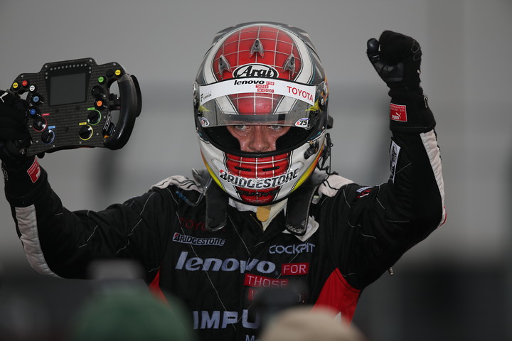 優勝したジョアオ・パオロ・デ・オリベイラ（Lenovo TEAM IMPUL）