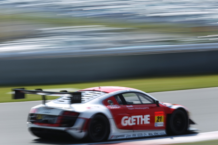 フリー走行: 藤井誠暢／カルロ・ヴァン・ダム組（GT300:Audi R8 LMS ultra）