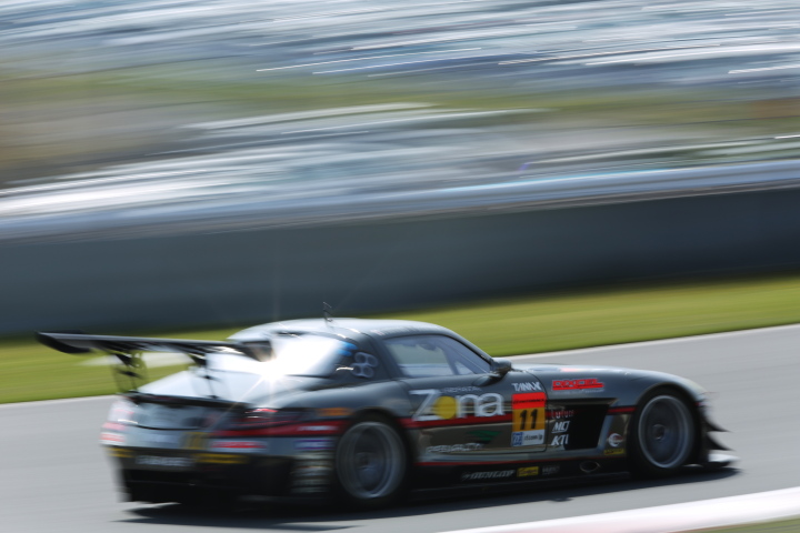 フリー走行: 平中克幸／ビヨン・ビルドハイム組（GT300:GAINER DIXCEL SLS）