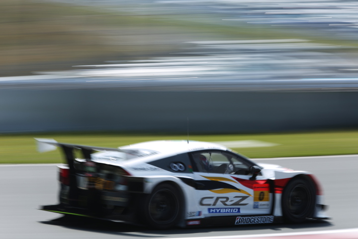 フリー走行: 中山友貴／野尻智紀組（GT300:MUGEN CR-Z GT）