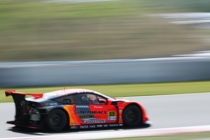 フリー走行: 高木真一／小林崇志組（GT300:ARTA CR-Z GT）