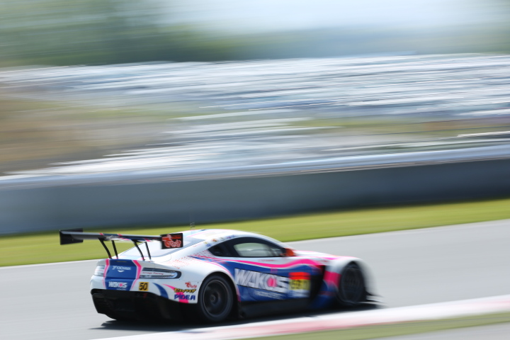 フリー走行: 加納政樹／安岡秀徒／ナニン・インドラ・パユーング組（GT300:WOKO'S Exe Aston Martin）