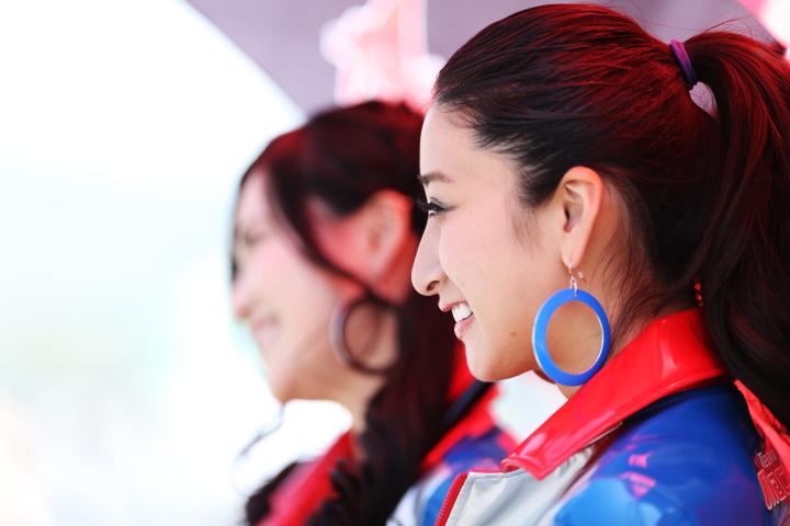 ピットウォーク: レースクイーン