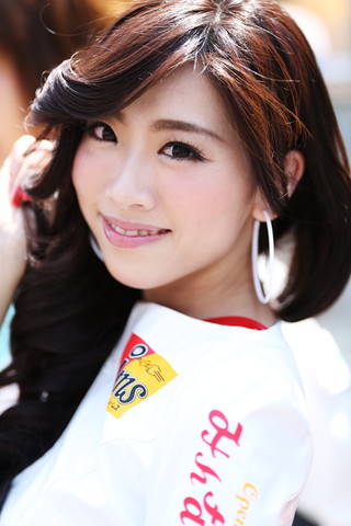 ピットウォーク: レースクイーン