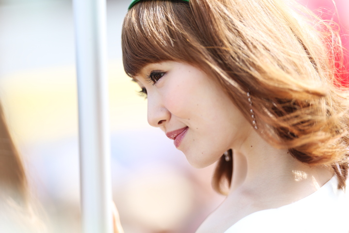 ピットウォーク: レースクイーン