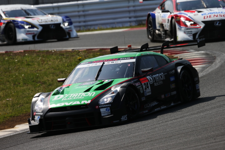 決勝レース: ミハエル・クルム／佐々木大樹組（GT500:D'station ADVAN GT-R）