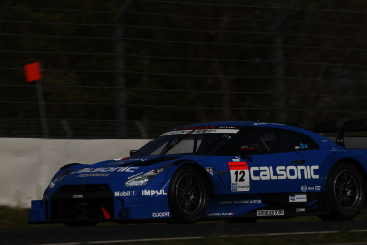 決勝レース: 安田裕信／ジョアオ・パオロ・デ・オリベイラ組（GT500:カルソニックIMPUL GT-R）