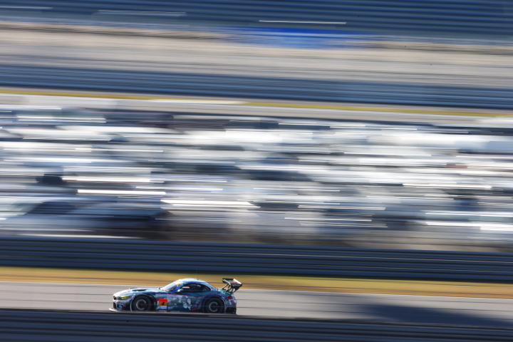 公式テスト: GT300クラス・谷口信輝／片岡龍也組のグッドスマイル初音ミクZ4