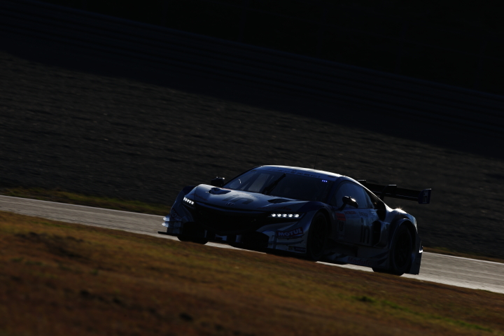 公式テスト: GT500クラス・山本尚貴／伊沢拓也組のウイダーモデューロNSX CONCEPT-GT