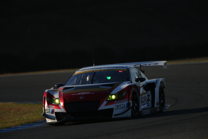 公式テスト: GT300クラス・中山友貴／野尻智紀組のMUGEN CR-Z GT