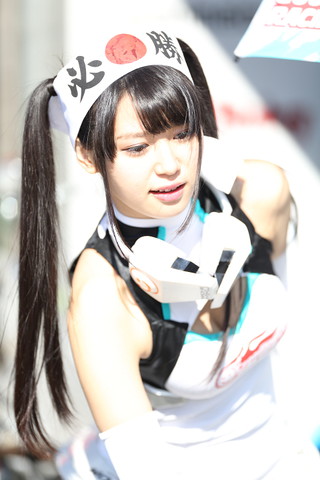 ピットウォーク: レースクイーン