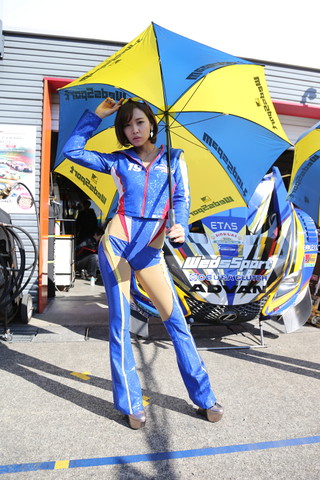 ピットウォーク: レースクイーン