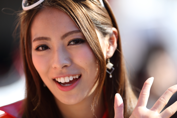 ピットウォーク: レースクイーン