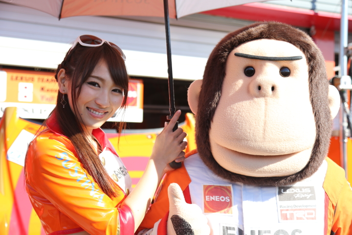 ピットウォーク: レースクイーン