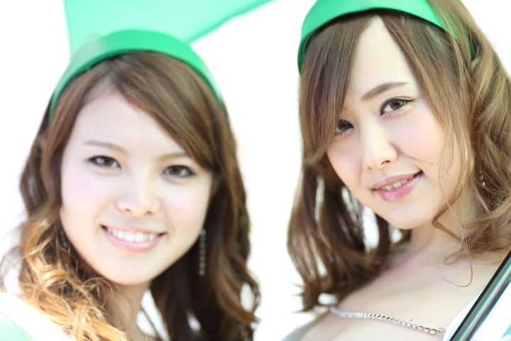 ピットウォーク: レースクイーン