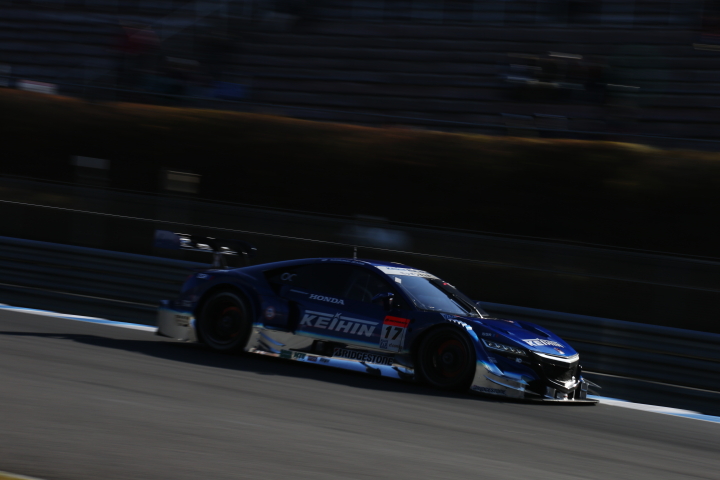 フリー走行: GT500クラス・塚越広大／金石年弘組のKEIHIN NSX CONCEPT-GT
