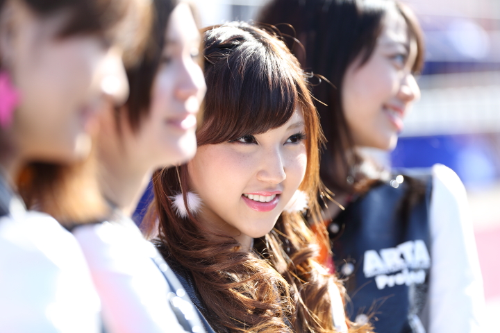 ピットウォーク: レースクイーン