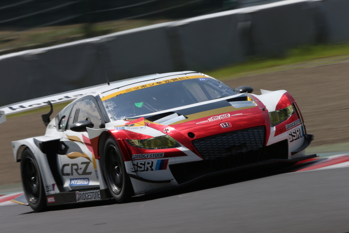 公式練習: 中山友貴／野尻智紀／道上龍組（MUGEN CR-Z GT）