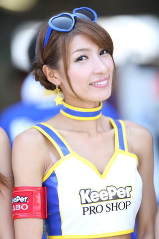 ピットウォーク: レースクィーン