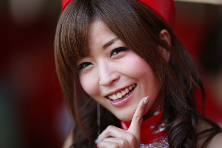 ピットウォーク: レースクィーン